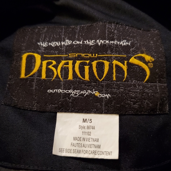 Snow Dragon M/5 Snow Ski Bib - Picture 3 of 3